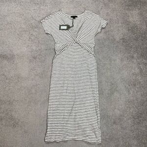 Striped Gray Dress